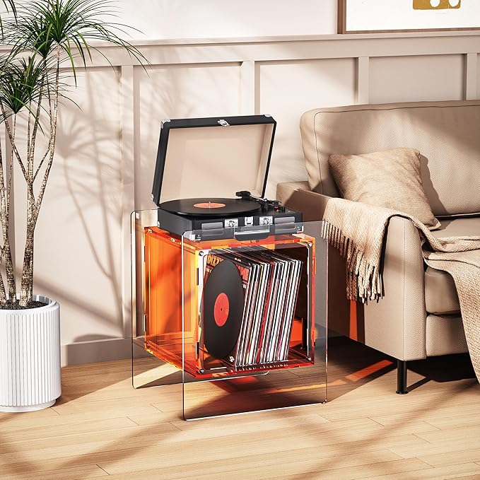 Acrylic Nightstand Colorful Bedside Table - Image 8