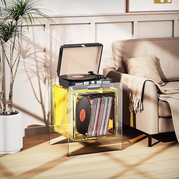 Acrylic Nightstand Colorful Bedside Table - Image 7