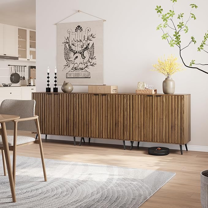 Semiocthome Walnut Buffet Cabinet - Image 9