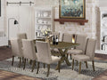 East West Furniture X777FL716-9 9 Piece Dining Table Set Includes a Rectangle by EastWestFurniture