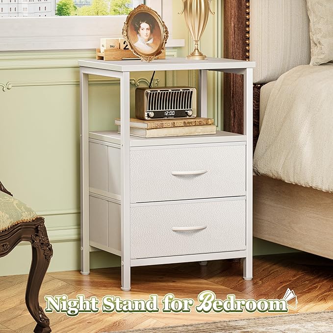 Huuger Night Stand Set of 2, Nightstand - Image 4