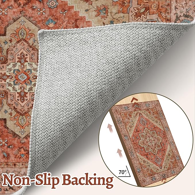 angsoo Vintage 2x3 Washable Rug - Image 5
