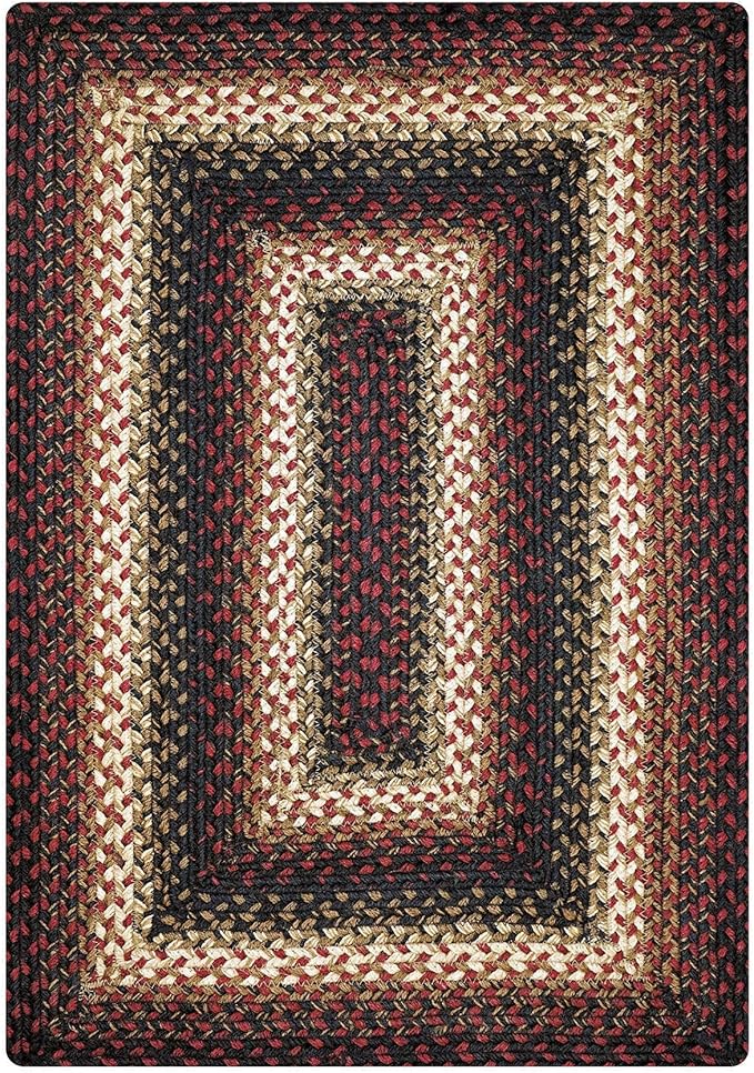 Homespice Prescott Jute Braided Area Rug 5x8' - Image 9