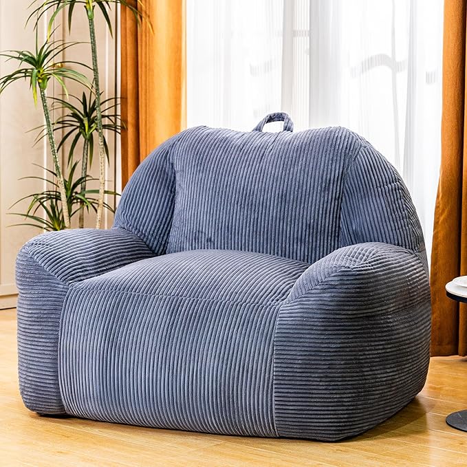 Giant Bean Bag Chair, Faux Fur Bean Bag Chairs by STMOZE
