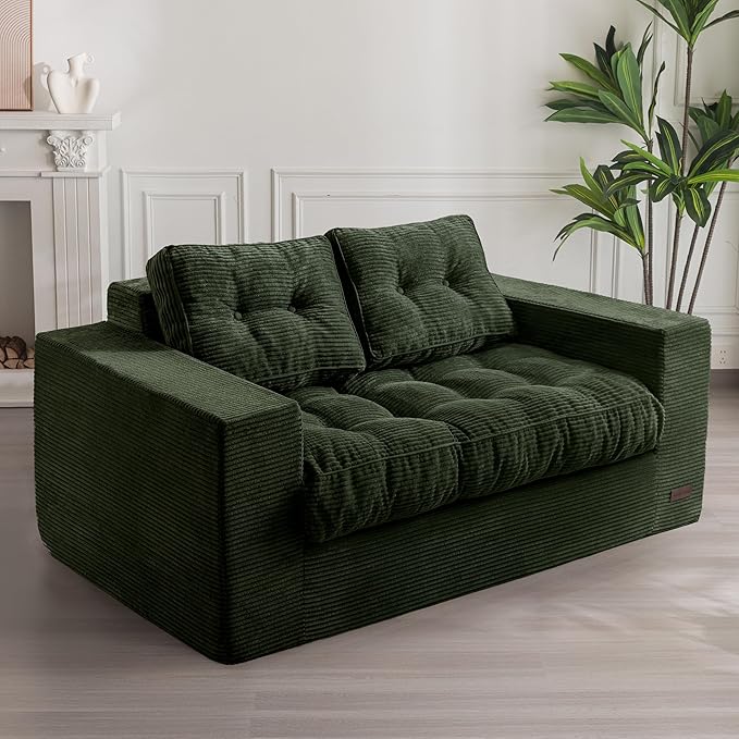 MAXYOYO Bean Bag Chair for Adults, Upholstered Floor Sofa by MAXYOYO