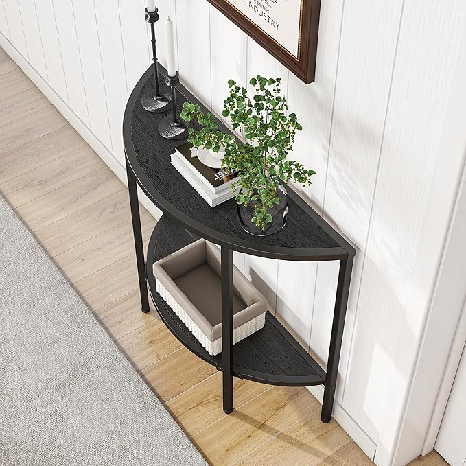 Console Table 2 Tier Narrow Entryway Table - Image 6
