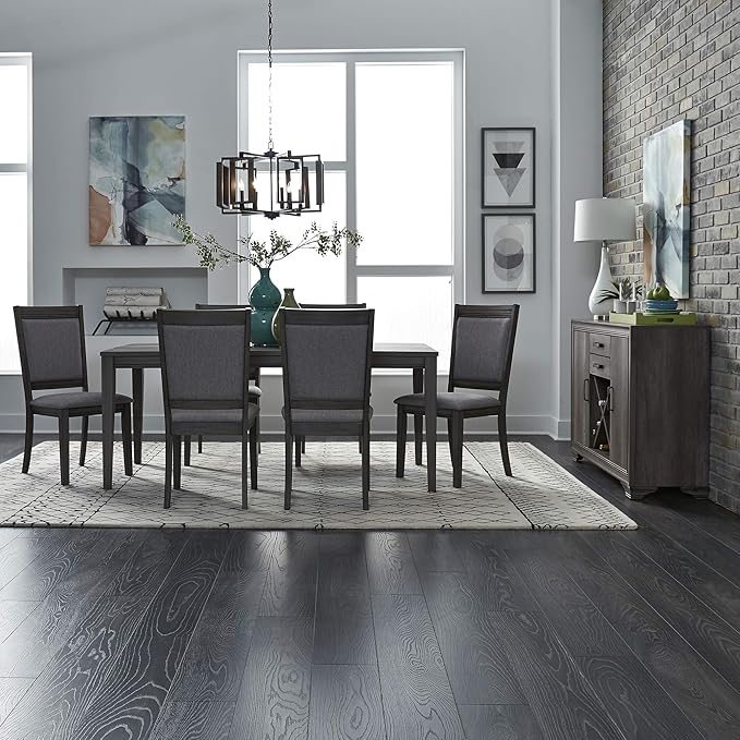 LIBERTY FURNITURE INDUSTRIES, INC. Tanners Creek Opt 7 Piece Rectangular Table by LibertyFurniture