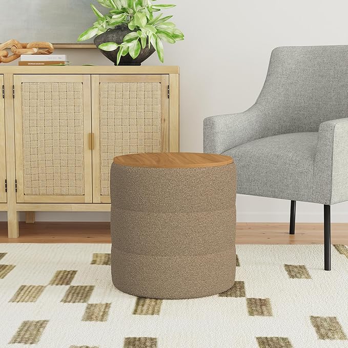 HomePop Channel Storage Ottoman - Image 2