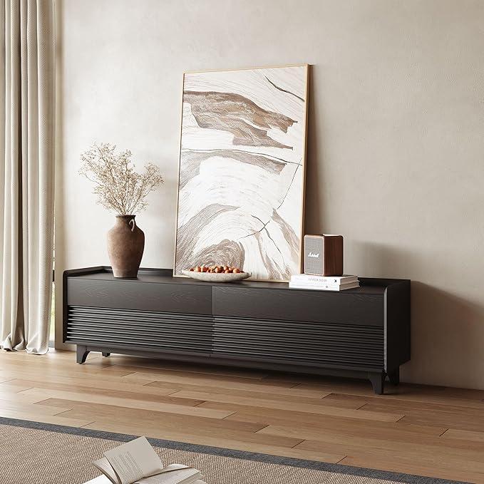 POVISON Fully-Assembled Mid Century Modern TV Stand by POVISON