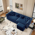 KEIKI King Size Convertible Chesterfield Sofa Bed, Tufted Design, 3-in-1 by Unknown
