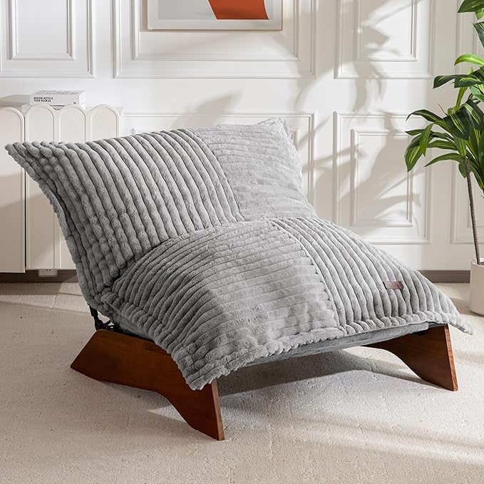 MAXYOYO Adjustable Living Room Chair, 3-Position Bean Bag Chair by MAXYOYO