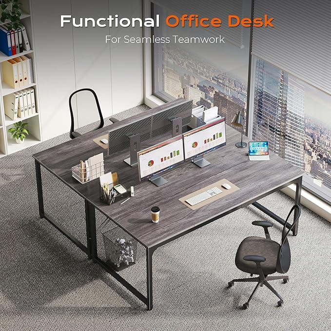 PRAISUN 63 X 29.5 Inch Computer Desk - Image 4