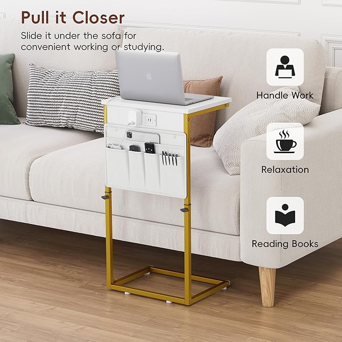 Vagusicc C Shaped End Table - Image 8