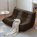 Bean Bag Chair, Loveseat Fireside Chair Bean Bag Sofa by Gazecaia