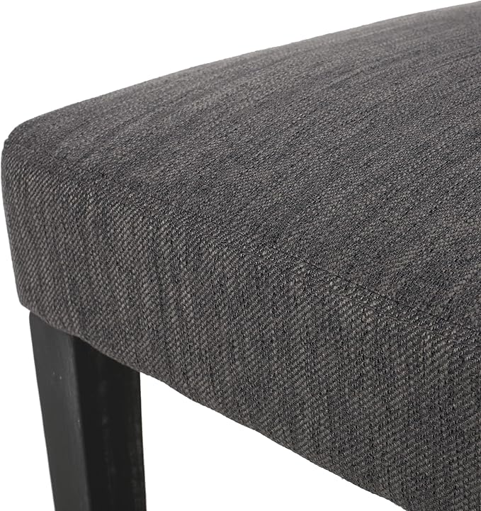 Christopher Knight Home Kuna Contemporary Upholstered Dining Chair, Charcoal + - Image 10