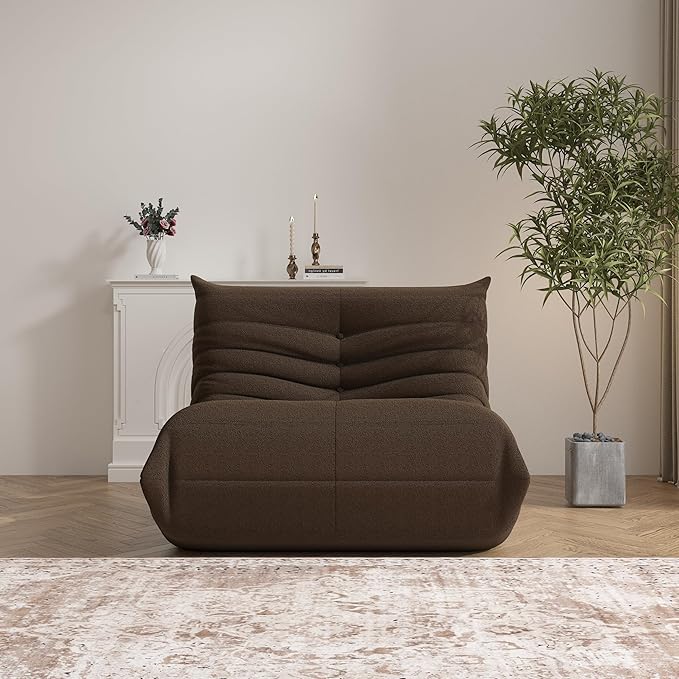 Bean Bag Chair, Memory Foam Bean Bag Sofa Large Bean Bag Chair - Image 4