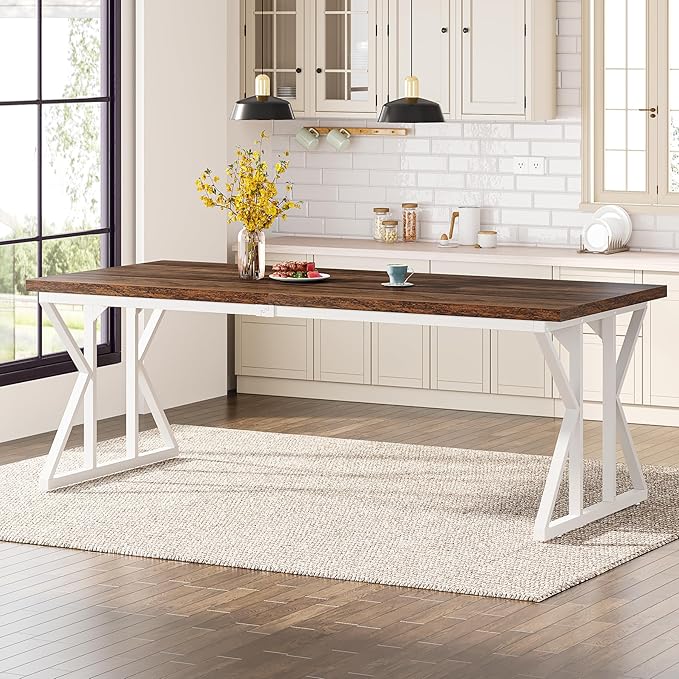 Tribesigns Farmhouse Dining Table - Image 3