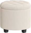 SONGMICS Round Ottoman, Ottoman by SONGMICSbySONGMICSHOME