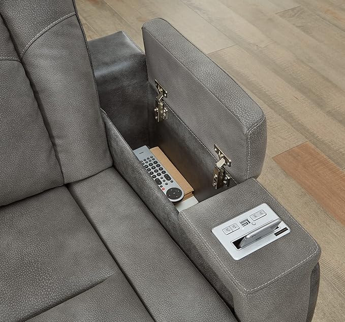 Signature Design by Ashley Next-Gen DuraPella Modern Faux Leather Power - Image 12