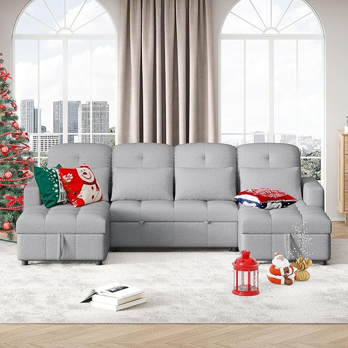 Ball & Cast 110.2" Oversized Versatile Sectional Sleep Sofa - Image 6