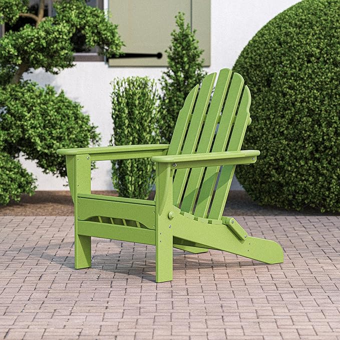 POLYWOOD AD5030LI Classic Folding Adirondack Chair, 29W x 35D x 34H - Image 2