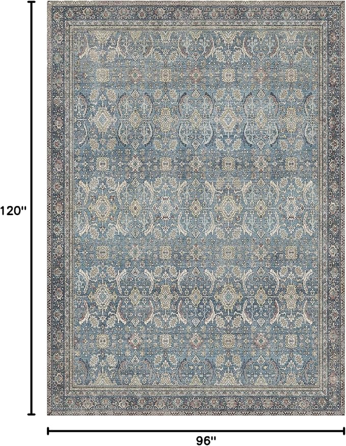 8X10 Area Rugs Machine Washable Rugs - Image 2