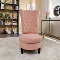 Container Furniture Direct Royal High-Back Velvet Accent Chair by ContainerDirect