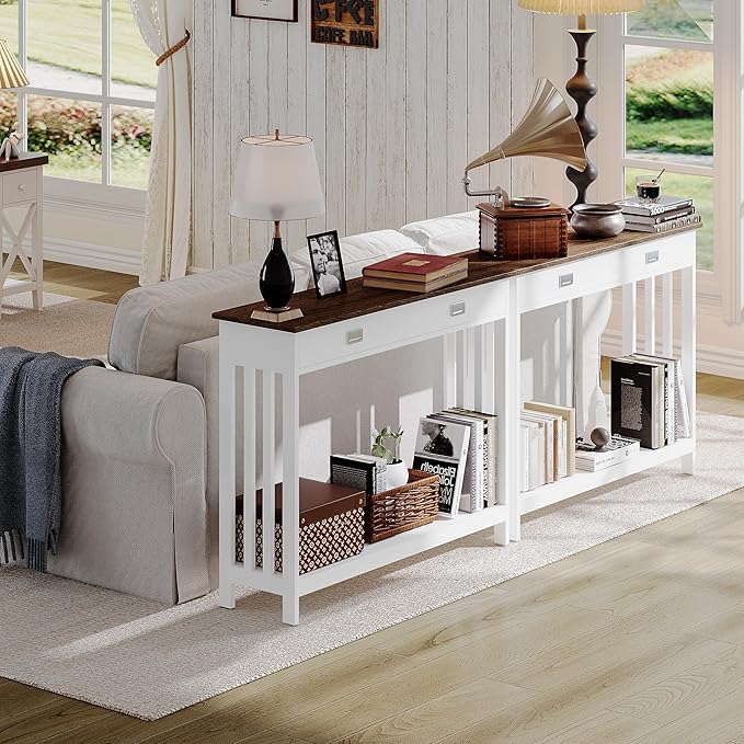 ChooChoo Farmhouse Console Table - Image 6