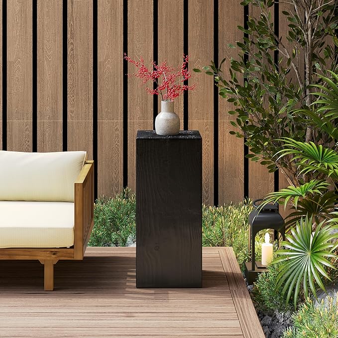 Christopher Knight Home Bard 33.75" Square Living Room Side Table, Wood-Like by ChristopherKnightHome