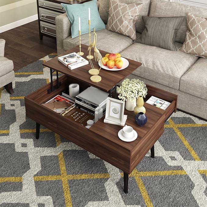 HAIOOU Lift Top Coffee Table - Image 7