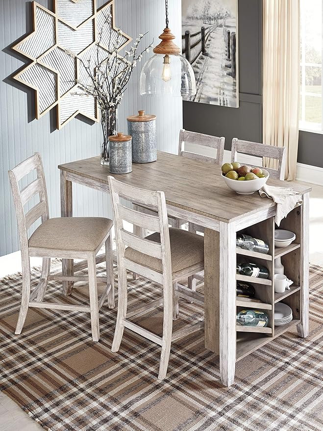 Signature Design by Ashley Skempton Farmhouse 36" Counter Height Dining Table - Image 13