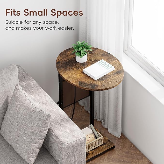 Vagusicc C Shaped End Table - Image 9