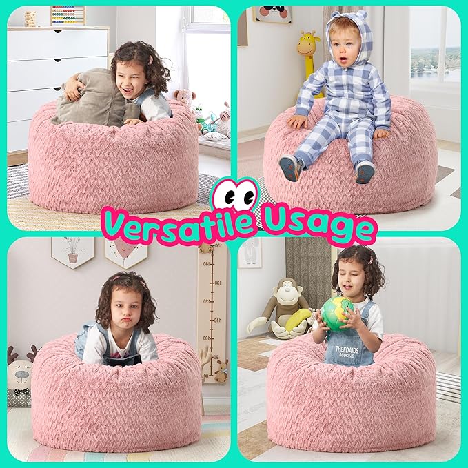 Hobestluk Bean Bag Chairs 2.5FT Bean Bag Chair - Image 5