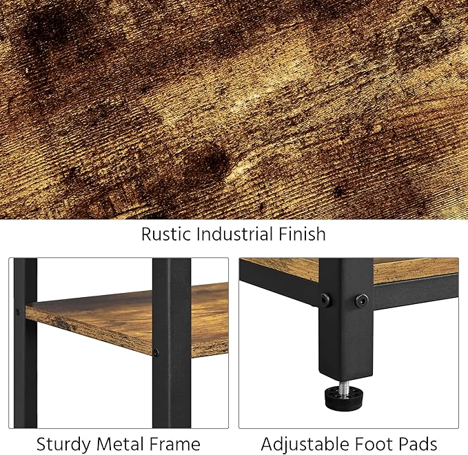 Yaheetech Tall End Table Set of 2, Small Places - Image 7