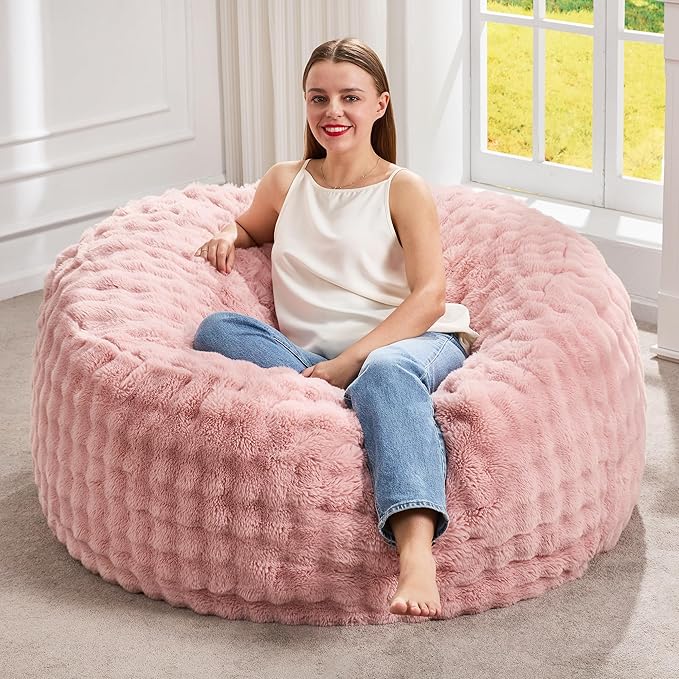 Hobestluk Bean Bag Chairs Beanbag Chair by YourHomeDeservesMore