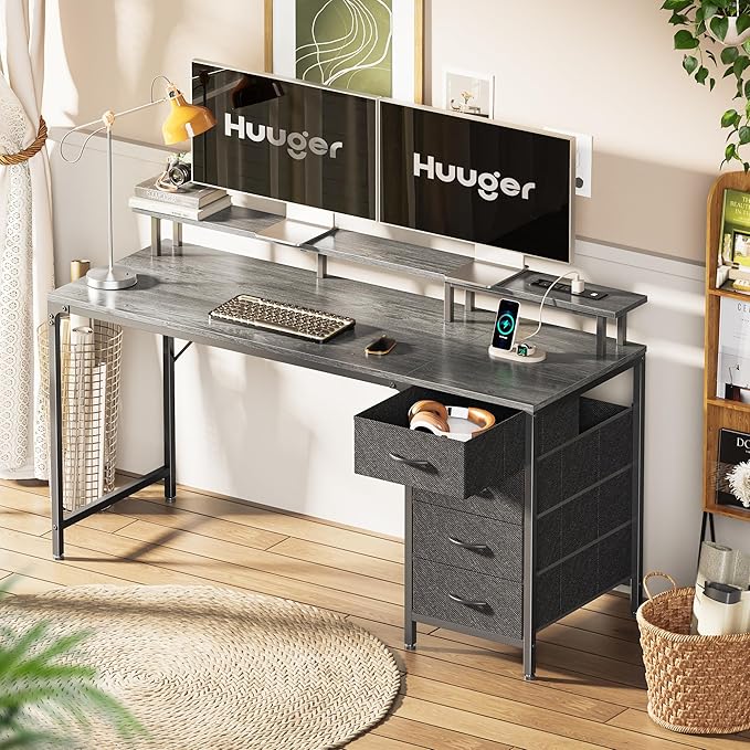 Huuger 55 Inch Computer Desk - Image 8