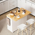 Shintenchi Rolling Kitchen Island Cart by Shintenchi