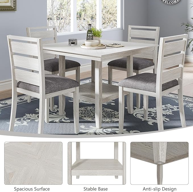 Solid Wood Dining Table, Part of Dining Table Set- Mix and Match Table - Image 3