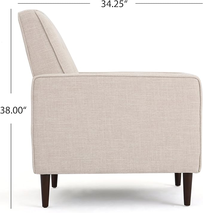 GDFStudio Marston Mid Century Modern Fabric Recliner - Image 4