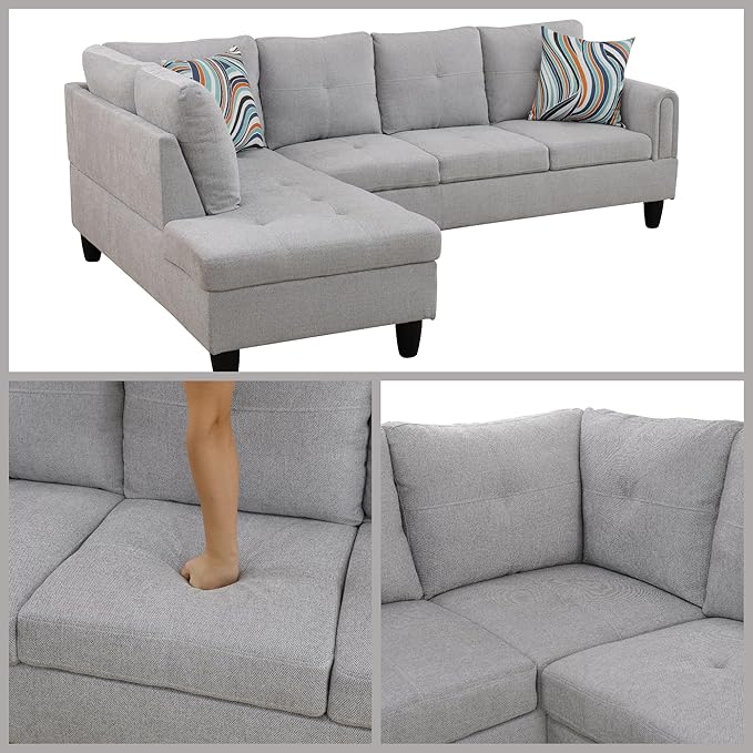 L Shaped Couch Sectional Couches - Image 6
