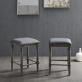 Roundhill Furniture Arnhem Wood Upholstered Counter Height Stools by RoundhillFurniture