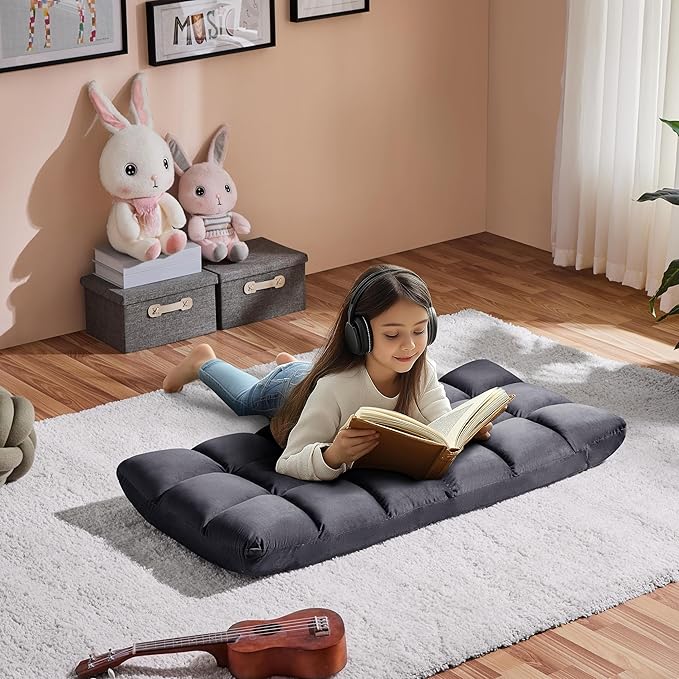 Yaheetech Padded Floor Chair - Image 4
