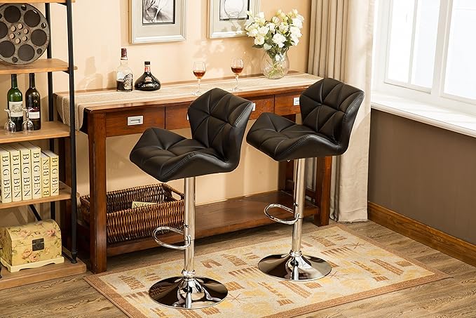 Roundhill Furniture Glasgow Contemporary Tufted Adjustable Height Hydraulic - Image 8