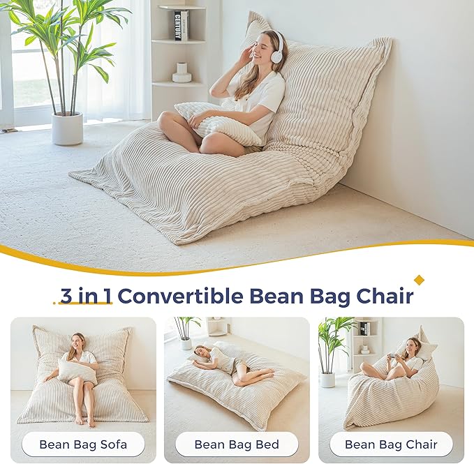 MAXYOYO Giant Bean Bag Chair - Image 5