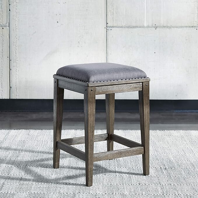 Liberty Furniture Industries Sonoma Road Console Stool, W17 x D17 x H26 by LibertyFurniture