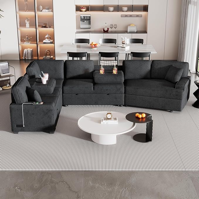 126" Extra Large Pull-Out Sofa Bed - Image 3