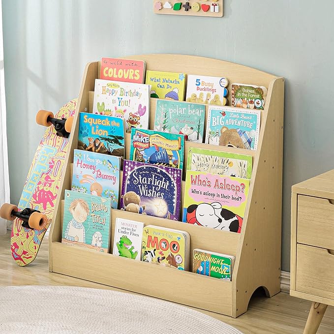 TOETOL 5-Tier Kids Bookshelf - Image 3