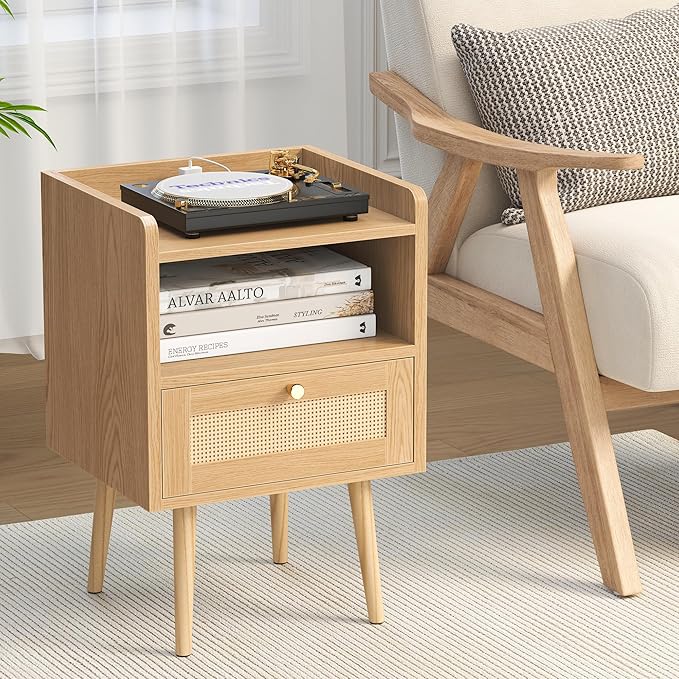 Night stand Set of 2, Bedside Tables - Image 7