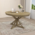 Retro Style Round Dining Table by Unknown