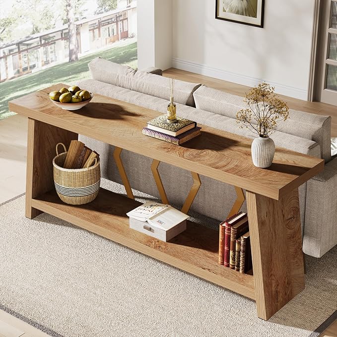 Tribesigns 70.86-Inch Long Sofa Table by Tribesigns